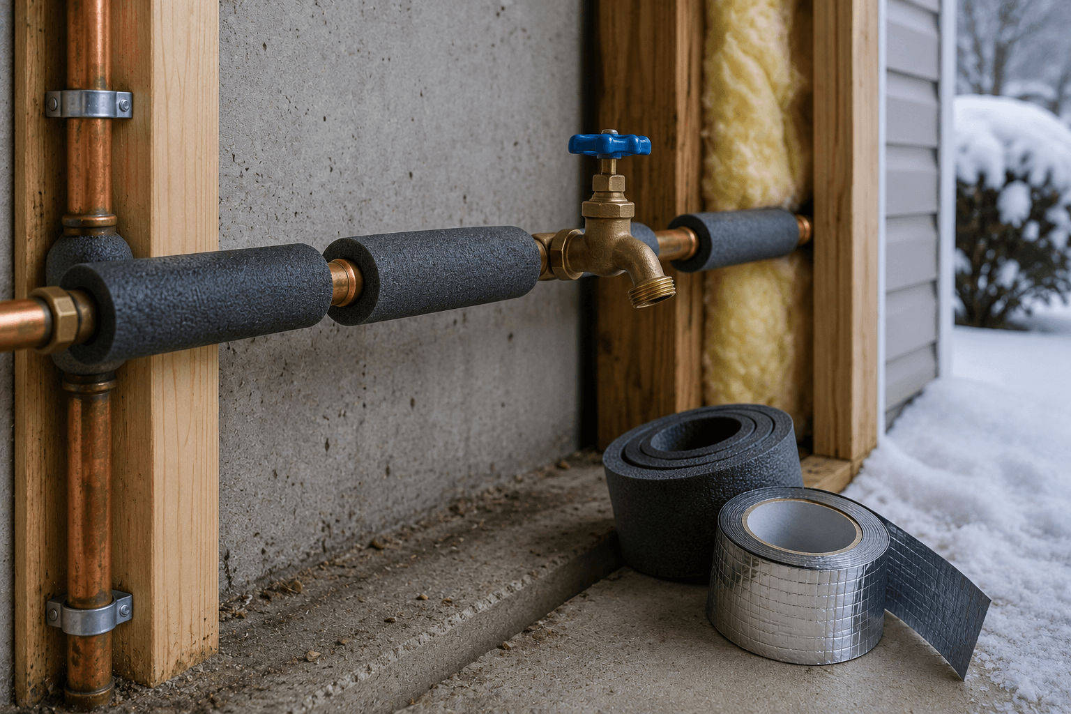 How To Reduce the Risk of Frozen and Burst Pipes